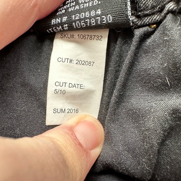 DC Comics Suicide Squad Harley Quinn Black Skinny Jeans Hot Topic Size 1 - Picture 12 of 14